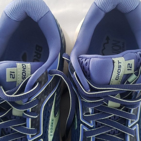 Brooks Ghost 12 blue road running shoes - Picture 9 of 10